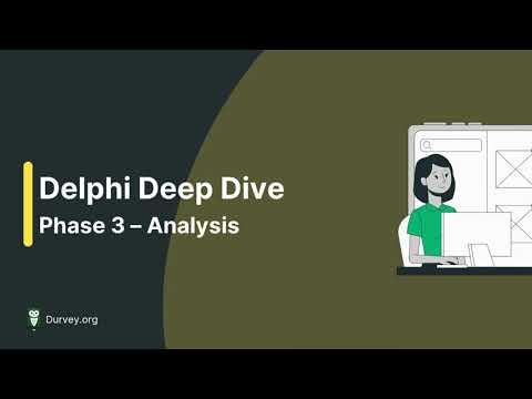 Delphi Study Analysis Phase